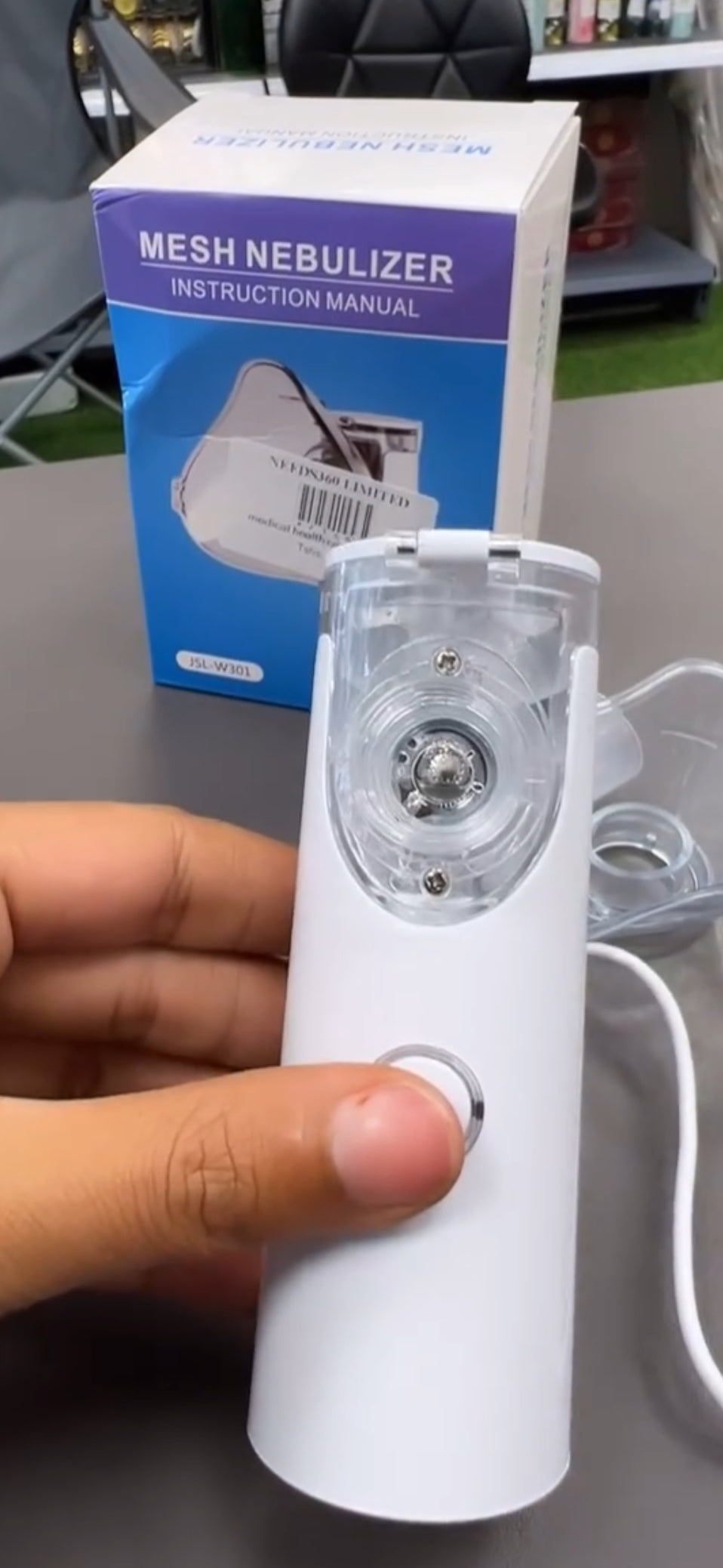 borg's MyAirBud Portable Nebulizer