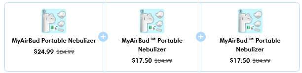 borg's MyAirBud Portable Nebulizer